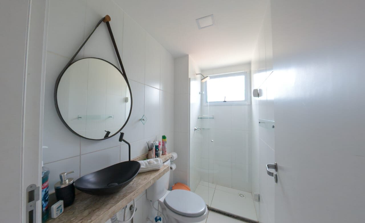 Segundo banheiro do apartamento