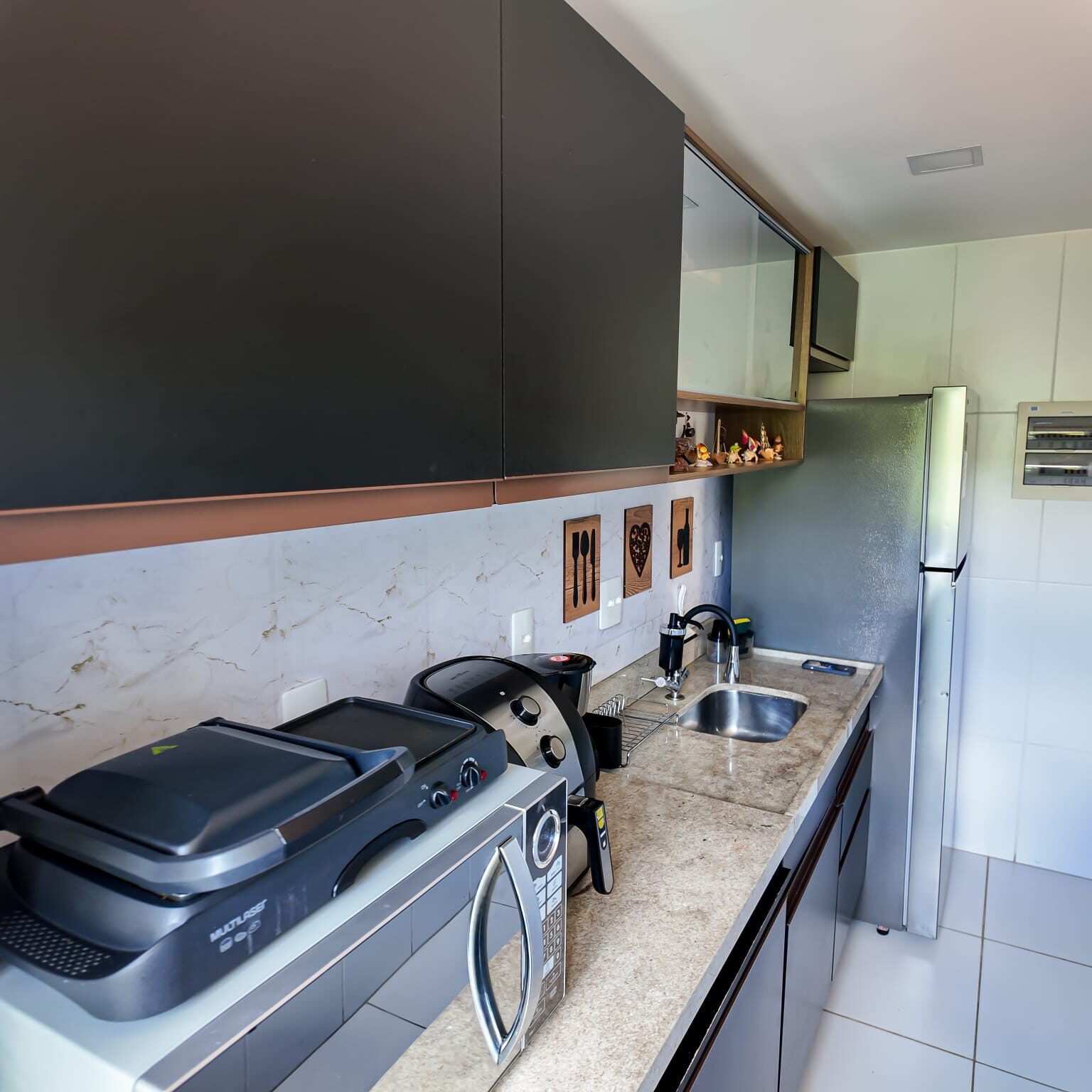 Cozinha do apartamento